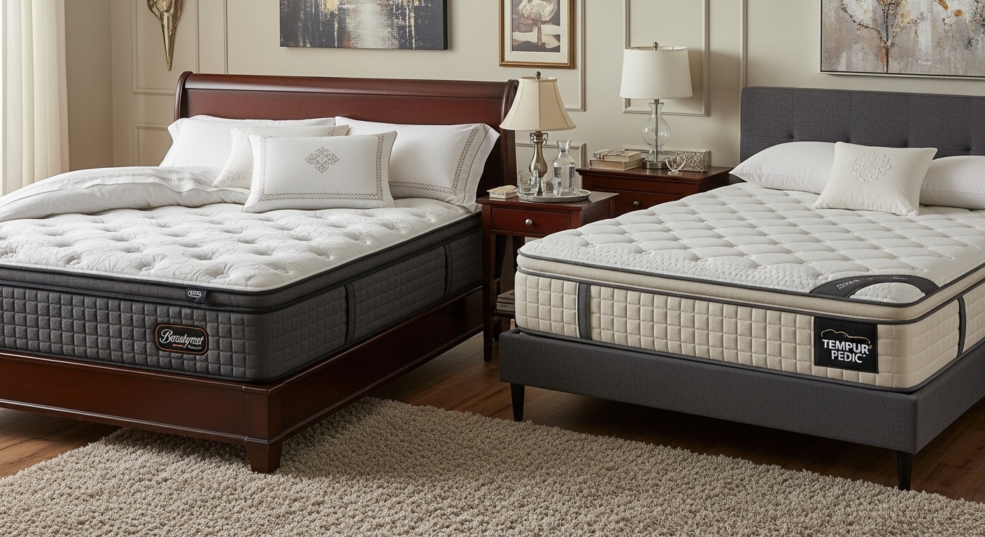 Illustration for Beautyrest Vs Tempur Pedic