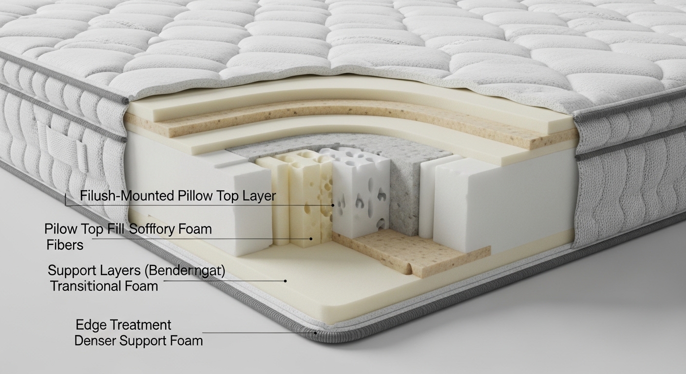 Illustration for Euro Top Mattress